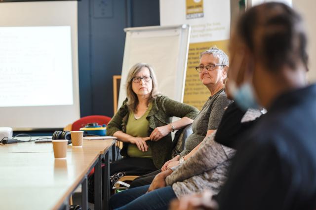 Workshop discussion between stakeholders